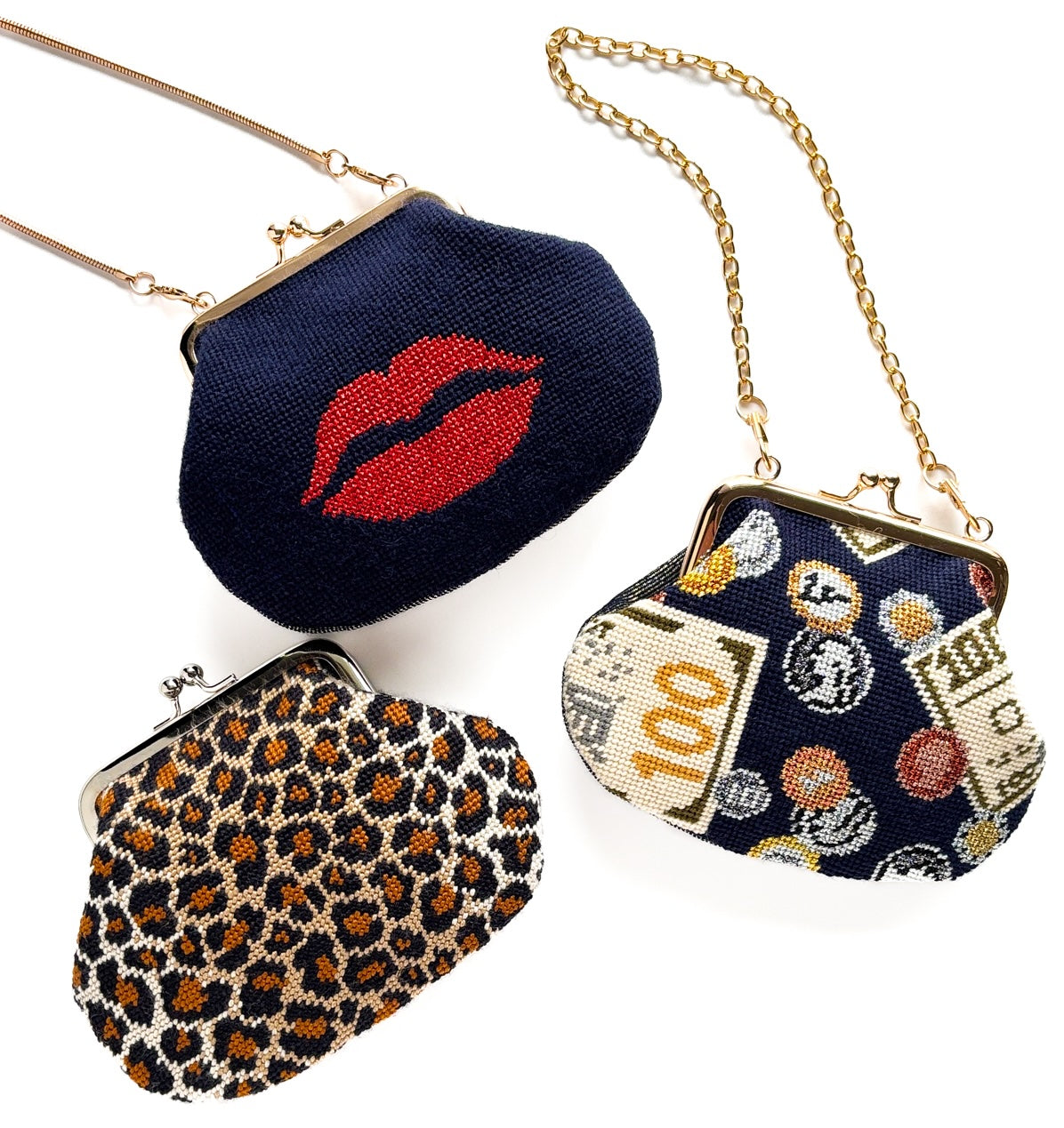 アイカツフレンズ ステッチクロッシング Tips for Making a Great Needlepoint Kiss Lock Bag – Jeni Sandberg
