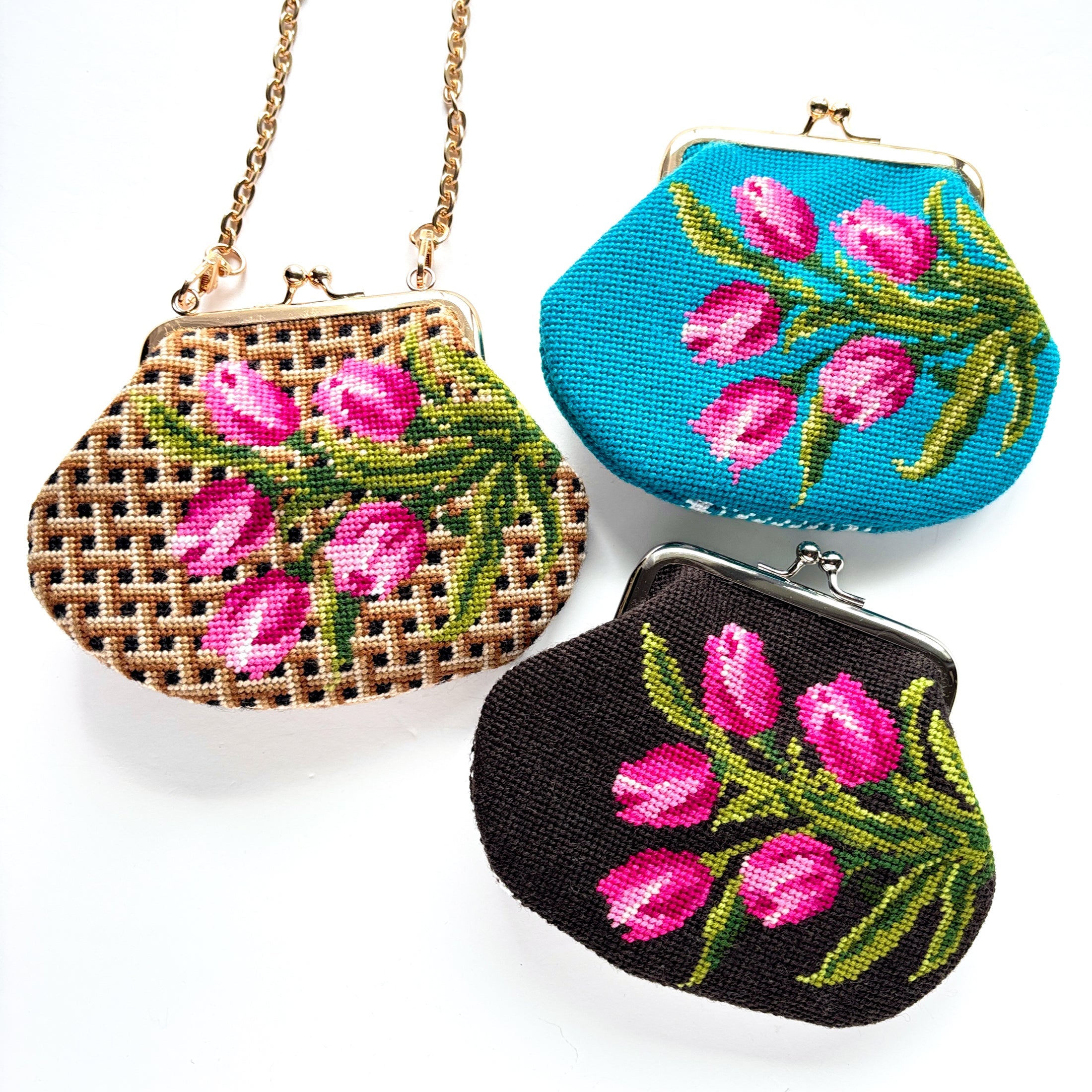 Kiss Lock Bags – Jeni Sandberg Needlepoint