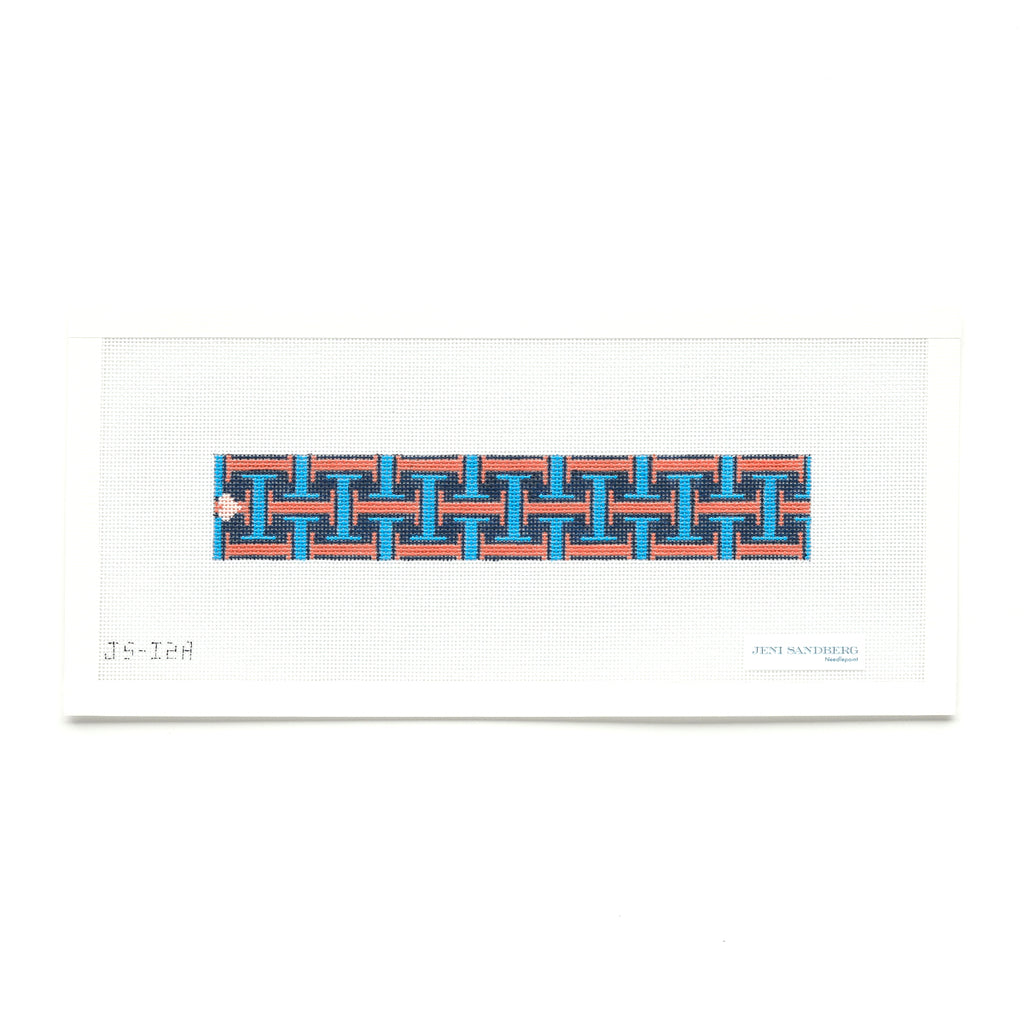 I Key Fob Needlepoint Canvas – Jeni Sandberg Needlepoint