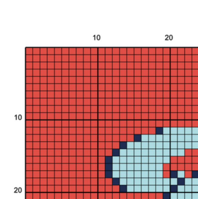 Charts for Charity 2024 - Aloha Four-Inch Round and Paperweight Needlepoint Charts - Counted Downloadable .pdf Charts